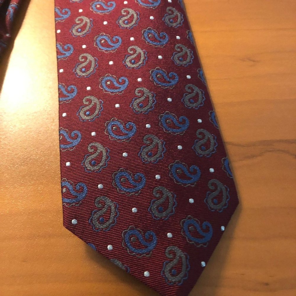 Brooks Brothers Burgundy Dress Tie